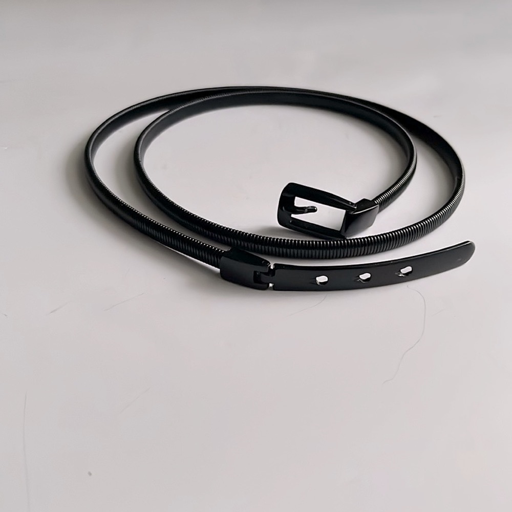 VINTAGE BLACK METAL BELT